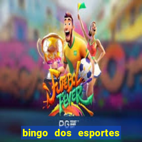 bingo dos esportes para imprimir